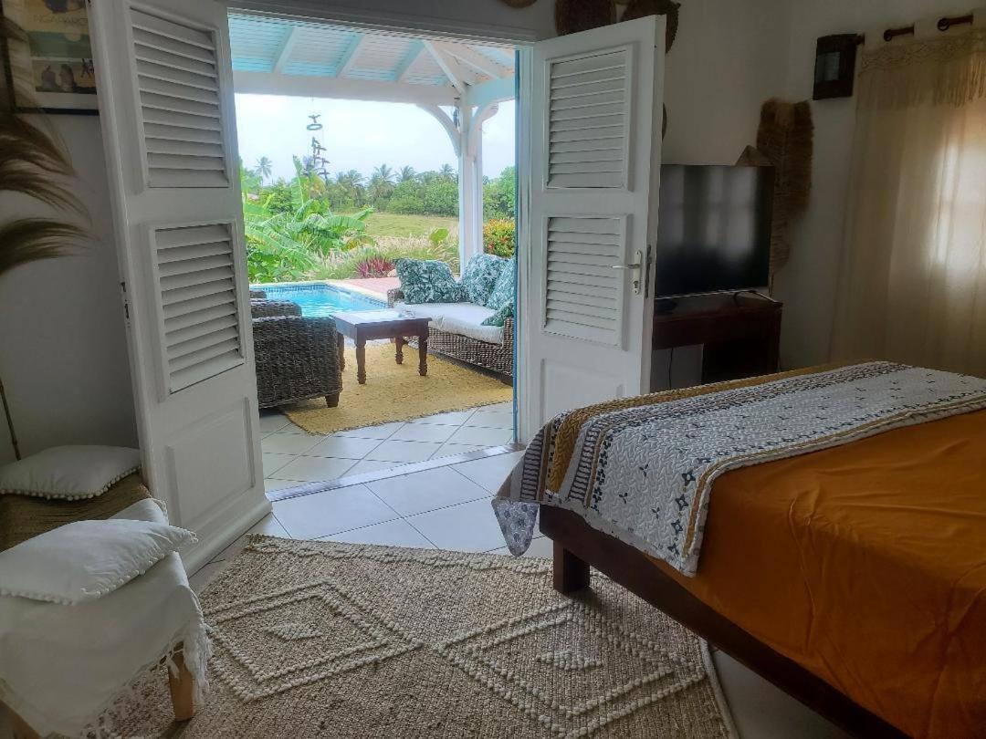 Grand-Bourg  Chambre D'Hote Avec Vue Mer מראה חיצוני תמונה